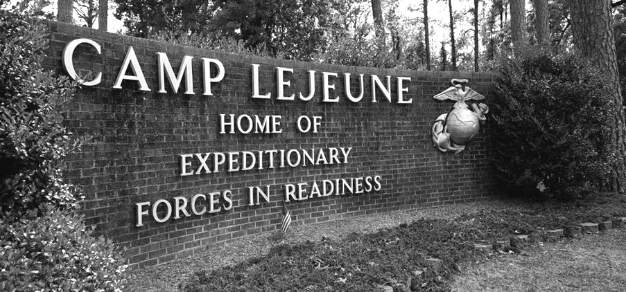 Camp Lejeune signage
